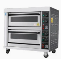 Four à convection commercial en acier inoxydable, directement de l'usine