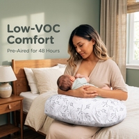 Oreiller d'allaitement plat et amovible personnalisé pour bébé, vente en gros, oreiller de haute qualité pour maman allaitante pour dormir