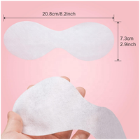 DIY Jetable Non Tissé Soins Des Yeux Papier Pad Patchs Pour Les Soins De La Peau Spa Wrap Rétention D'humidité