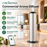 Diffuseur d'arômes intelligent sans eau 2025 – Nouvelle machine à parfum à texture métallique – Diffuseur de parfum commercial pour hôtels et maisons