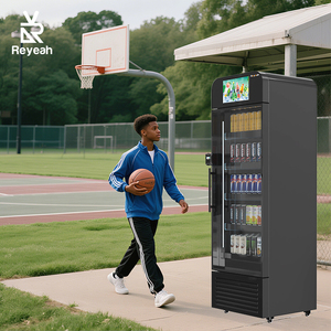 Thương mại thông minh tủ lạnh máy bán hàng tự động đóng băng bia đồ uống cửa kính hiển thị đồ uống bán hàng tự động tủ lạnh - Product Image 2