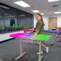 Table de piano interactive à détection tactile LED d'intérieur de style moderne pour les boîtes de nuit, les événements, les familles et les bars Éclairage intelligent CC