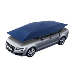 Silver Semi-Auto Car Sunshade SUV Mobile Car Sun Shade