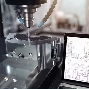 OEM usiné CNC fabrication de haute précision en acier inoxydable aluminium laiton fraisage pièces de forage cnc pièces en aluminium - Product Image 2