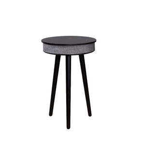Meilleur prix Meubles Maison Table Basse <span class=keywords><strong>Ronde</strong></span> pour Salon Charge Sans Fil Haut-parleurs Bluetooth Fort - Product Image 1