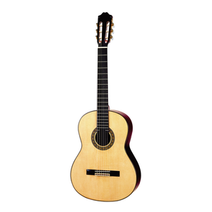 KAPOK ASC-968 39-Inch Gloss Classical Guitar Solid Spruce <b>Top</b> Solid Back Wood 6 Nylon <b>Strings</b> Professional - Product Image 1