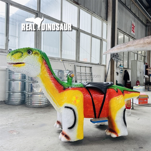 Voiture à pédales dinosaure personnalisée à monnayeur pour enfants, trottinette dinosaure télécommandée pour centres commerciaux - Product Image 6