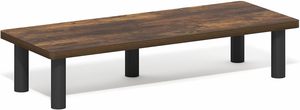 Support d'écran en bois écologique pour ordinateur portable, rehausseur d'écran, organisateur de bureau avec pieds en bois massif - Product Image 3