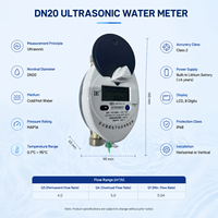Compteur d'eau ultrasonique intelligent DN20 4G IoT, lecture à distance sans fil, débitmètre numérique résidentiel R250 3/4 pouces IP68, nouveau
