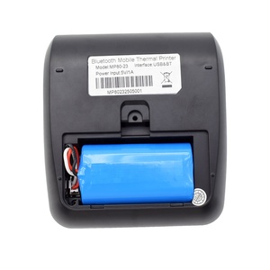 Imprimante d'étiquettes thermiques Portable 80mm pour étiquettes d'expédition de courrier Bluetooth/USB appareil portable avec impression de factures Express - Product Image 6