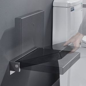 Siège de douche pliable Andefu, tabouret de sécurité pour salle de bain, antidérapant, en acier inoxydable, capacité de 150 kg, pour personnes âgées - Product Image 2