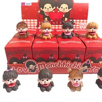 Nouvelle figurine de collection tendance Montchi Moli Blind Box, mini jouet en résine PVC, décoration de bureau, cadeau en stock pour la vente en gros