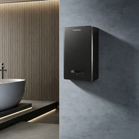 Caldera Eléctrica de Pared 4-24kW Hidrónica WiFi Inteligente PTC Anticalcárea con Bloqueo Infantil y Temporizador Semanal Calefacción CE China OEM ODM Personalizada