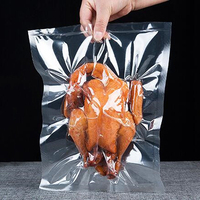 Sacs sous vide en nylon pour viande de dinde, imprimés, pour stockage et emballage, sacs sous vide personnalisés, emballage alimentaire sous vide, sacs scellables sous vide