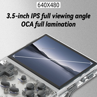 RG35XX pour Anber-nic Linux 64 bits, console de jeu portable avec écran 640x480, plus de 18 000 jeux, batterie 2600 mAh