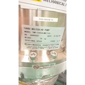 Bomba Molecular Turbo Shimadzu TMP-2403LMB, Equipo de Vacío Industrial para Automatización de Control Industrial y Equipos Automatizados - Product Image 3