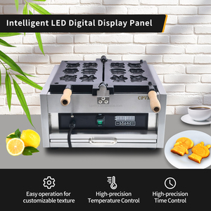Nueva máquina de gofres de dibujos animados multifuncional fácil de operar, gofres de sándwich caliente para niños, aperitivos nutritivos y saludables para el hogar - Product Image 4