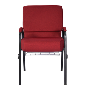 Sillas Apilables de Tela Resistente y Metal, Modelo Rivzo RC01, Modernas y Cómodas, para Iglesia, Hogar, Oficina, <span class=keywords><strong>Teatro</strong></span>, Material de Hierro, Venta al Por Mayor - Product Image 1