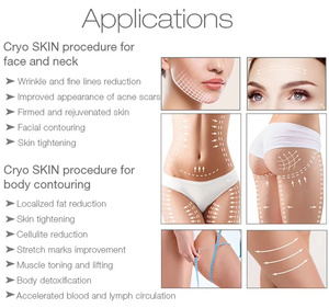 Factory Price Portable 2 Handles <strong>Cool</strong> Tshock <strong>Machine</strong> 2 in 1 Skin Rejuvenation Hot Cold Hammer Facial Massage Beauty <strong>Machine</strong> - Product Image 4