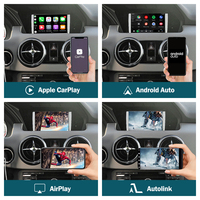 Road Top Android Auto Mirror Link AirPlay Car Play Functions NTG4.5 NTG4.7 Wireless CarPlay for Mercedes Benz GLK 2013-2015