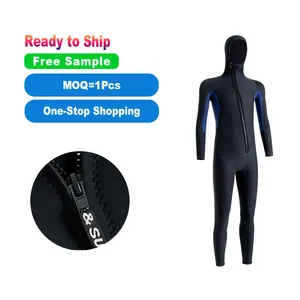 dark camo custom top for surfing 5mm thick dive wetsuit for adult men