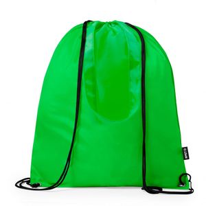 Low Cost Promotional Eco-friendly Sustainable RPET <b>Drawstring</b> <b>Backpack</b> Bag with Carrying Handle for Sports Gym Fitness Use - Product Image 1
