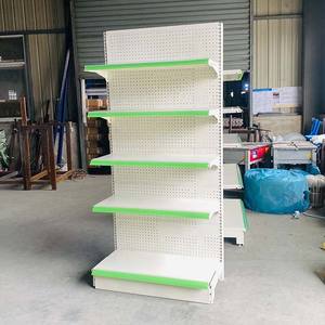 Xingye צבע מותאם אישית pegboard כפול חנות מתכת מדפים סופרמרקט אסטנה מתכת גונדולה - Product Image 3