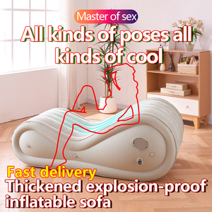 <span class=keywords><strong>OXXO</strong></span> inflable en forma de S PVC sofá muebles Bondage Kit adulto sexo chaise lounge para parejas - Product Image 2