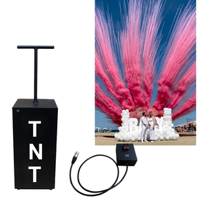 مسحوق دخان ملون للألعاب النارية باللونين الوردي والأزرق، قابل للتصرف وصديق للبيئة، محمول لحفلات الكشف عن جنس المولود وأعياد الميلاد، بخاخ مسحوق إطفاء الحريق - Product Image 3