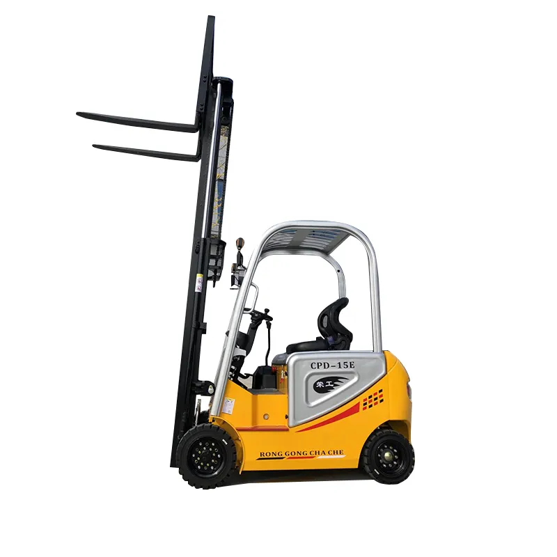 2.5 Ton Electric Duplex Electric Pallet Stacker Electric Portable Car Loading Forklift