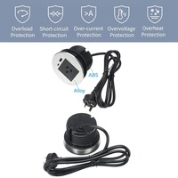 Téléphone intelligent USB Ordinateur portable Oeillet d'alimentation Canapé de bureau Prise de courant 1 prises 1 USB A Pour la maison et le bureau