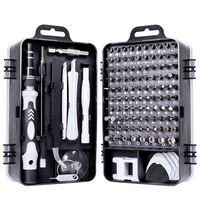 Set Obeng Presisi 115 Buah, Baja Multiguna, Magnetik, Torx Phillips, Grade Industri, Finishing Seng, OEM, Perkakas Tangan, Mobile