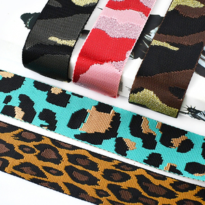 Ruban Jacquard Léopard Meetee RD915 50mm en Polyester Durable pour Sangles de Sac, Ceintures, Colliers pour Animaux, Accessoires de Couture - Product Image 4