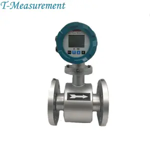 T-Maßung TEM82E magnetische Durchflussmesser PTFE DN50mm elektronischer Wasserflussmesser sanitärer Durchflussmesser batterie magnetisch