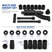 Multiplicateur de couple 1:68 4800 N.M, clé à écrous robuste pour l'entretien des pneus des camions Isuzu Hino Fuso
