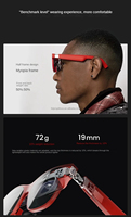 Xreal Air 2 Smart AR Lunettes Micro-Oled Écran 120hz Haute Pinceau 72g Ultra-Léger Précision des couleurs de qualité professionnelle