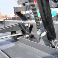 Équipement de nivellement au laser intelligent à entraînement électrique pour sols en béton, niveleur laser pour aéroports, places publiques, usines industrielles, ciment