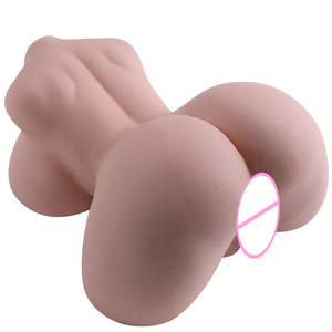 Poupée sexuelle réaliste en <span class=keywords><strong>TPE</strong></span> + silicone solide, torse 3 en 1 avec seins en gel souple, vagin et anus, texture de peau sexy, poupée d'amour pour hommes - Product Image 1