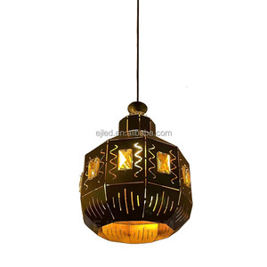 Trung Sơn Barn Mặt Dây Chuyền Laser Cắt Đen Và Vàng Treo Ánh Sáng Lịch Thi Đấu Cho Trang Trại Trang Trí Đèn BS0095 - Product Image 6