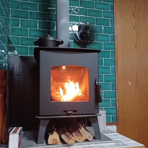 Poêle à <span class=keywords><strong>bois</strong></span> compact moderne R0401A pour intérieur, camping-car <span class=keywords><strong>ou</strong></span> chalet - Chauffage de pièce - Product Image 5