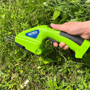 Vetex Vente en gros Tondeuse à gazon et <span class=keywords><strong>taille</strong></span>-<span class=keywords><strong>haie</strong></span> sans fil 7,2 V 2 en 1 Cisaille de jardin rechargeable Coupe-buissons électrique portable pour pelouse - Product Image 5