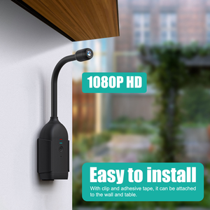 Qj700 <span class=keywords><strong>Mini</strong></span> Wifi Máy Ảnh HD 1080P Ống Kính Linh Hoạt Cáp 2 Cách Nói Chuyện Phát Hiện Chuyển Động USB Có Thể Sạc Lại Nhỏ Không Dây Wifi Máy Ảnh - Product Image 4