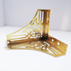 YIJUN Gold Hollow Furniture <b>Legs</b> 2303 Modern Minimalist Heavy Duty Table <b>Sofa</b> Support - Product Image 3