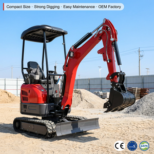 Envío Gratis: Miniexcavadora <span class=keywords><strong>de</strong></span> Techo Abierto CE EPA Euro 5 para Modelado <span class=keywords><strong>de</strong></span> Bordes <span class=keywords><strong>de</strong></span> Césped, Contornos <span class=keywords><strong>de</strong></span> Estanques y Trabajos Diarios en Patios Privados - Product Image 1