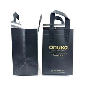 Bolsa Térmica Aislante Desechable de Papel de Aluminio No Tejido para Entrega de Bebidas de Café y Chocolate, Bolsa de Comida para Llevar de Restaurante - Product Image 4