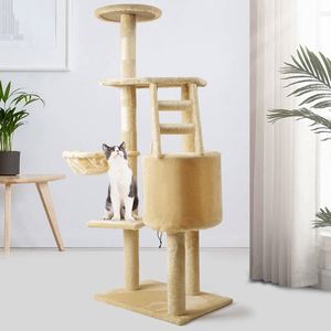 Wholesale Pet Supplies Furniture <b>Cat</b> Climbing Tree With Sisal <b>Cat</b> Trees House Scractcher Tower for Kitten Playing <b>Cat</b> Toy - Product Image 3