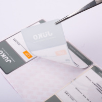 Étiquettes personnalisées imperméables autocollantes avec logo de marque, étiquettes commerciales, impression vinyle, étiquettes d'emballage, laminées mat/brillant