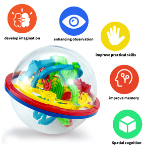<span class=keywords><strong>Laberinto</strong></span> Interactivo de PVC Unisex 2026, Rompecabezas <span class=keywords><strong>3D</strong></span> con 100 Obstáculos Desafiantes, Juguete Educativo para Niños y Adultos - Product Image 5