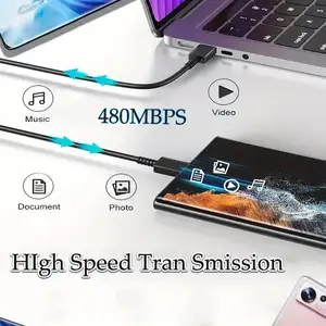 6FT USB C duvar şarj 25W fiş süper şarj tipi C kablo seyahat hızlı şarj adaptörü samsung Galaxy S24 S23 telefon şarj için