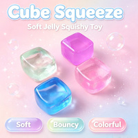 Jouets sensoriels à presser, Gommes anti-stress, Jouets anti-stress en silicone colorés et amusants